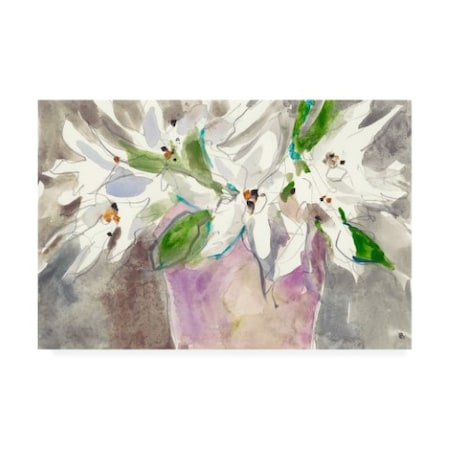 Samuel Dixon 'Magnolia Charm I' Canvas Art,12x19